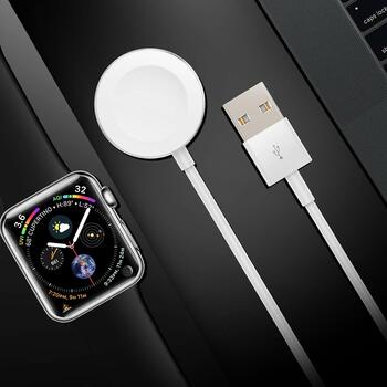 Microsonic Apple Watch Series 2 42mm Masaüstü Manyetik Şarj Cihazı Beyaz