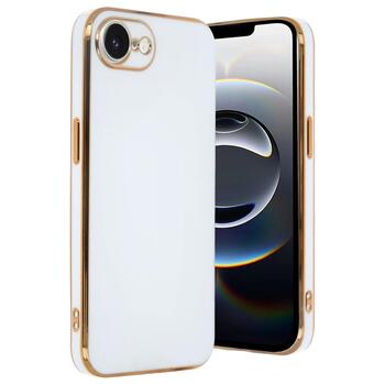 Microsonic Apple iPhone 16e Kılıf Olive Plated Beyaz