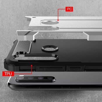 Microsonic Realme 5i Kılıf Rugged Armor Gold