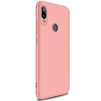 Microsonic Xiaomi Redmi Note 7 Pro Kılıf Double Dip 360 Protective AYS Rose Gold