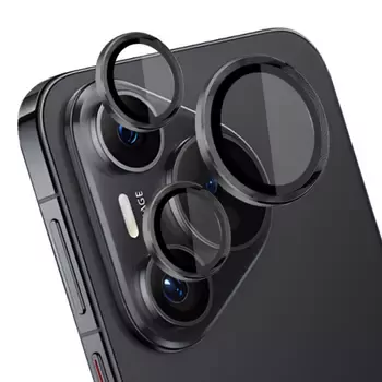 Microsonic Huawei Pura 70 Tekli Kamera Lens Koruma Camı Siyah