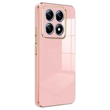 Microsonic Xiaomi Mi 14T Pro Kılıf Olive Plated Pembe