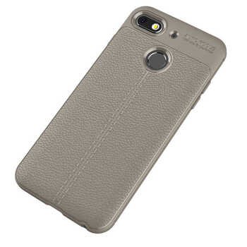 CaseUp General Mobile GM8 Go Kılıf Niss Silikon Gri