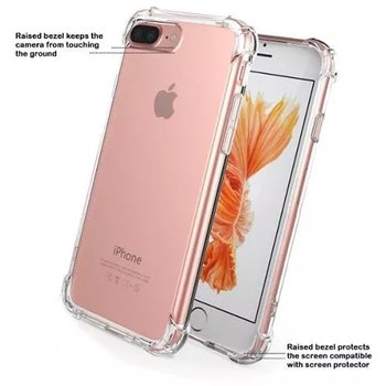 Microsonic Apple iPhone 7 Kılıf Anti Shock Silikon Şeffaf