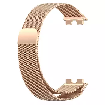 Microsonic Huawei Band 10 Milanese Loop Kordon Rose Gold