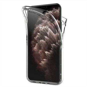 Microsonic Apple iPhone 11 Pro Max Kılıf Komple Gövde Koruyucu Silikon Şeffaf