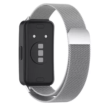 Microsonic Huawei Band 10 Milanese Loop Kordon Gümüş
