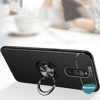 Microsonic Xiaomi Redmi 8 Kılıf Kickstand Ring Holder Kırmızı