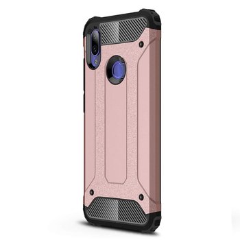 Microsonic Xiaomi Redmi Note 7 Kılıf Rugged Armor Rose Gold