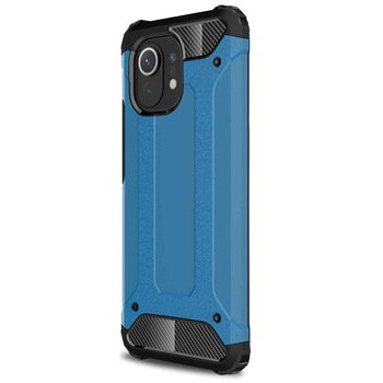 Microsonic Xiaomi Mi 11 Kılıf Rugged Armor Mavi