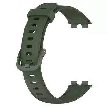 Microsonic Huawei Band 10 Kordon, Silicone Sport Band Yeşil