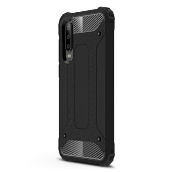 Microsonic Huawei P30 Kılıf Rugged Armor Siyah