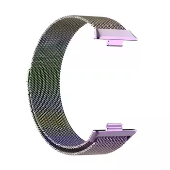 Microsonic Huawei Watch Fit 4 Milanese Loop Kordon Çok Renkli