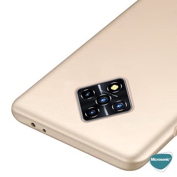 Microsonic Infinix Zero 8 Kılıf Matte Silicone Siyah