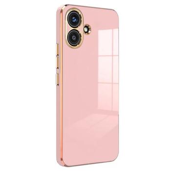 Microsonic Samsung Galaxy A07 Kılıf Olive Plated Pembe