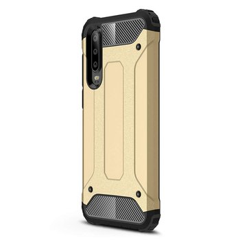 Microsonic Huawei P30 Kılıf Rugged Armor Gold