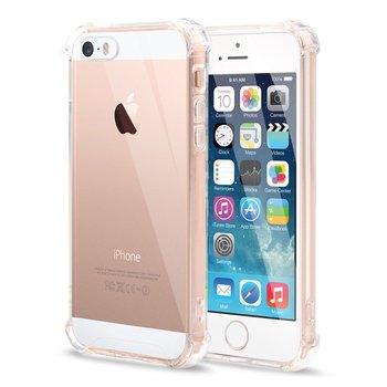 Microsonic Apple iPhone 5 Kılıf Anti Shock Silikon Şeffaf