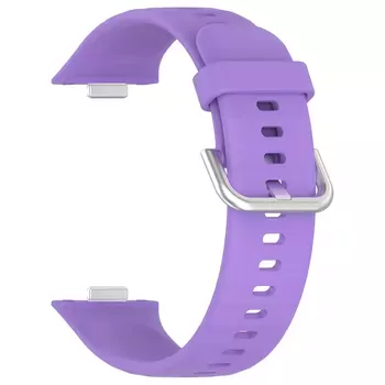 Microsonic Huawei Watch Fit 4 Kordon, Silicone Sport Band Lila
