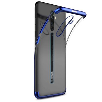 Microsonic Oppo Reno 2Z Kılıf Skyfall Transparent Clear Mavi