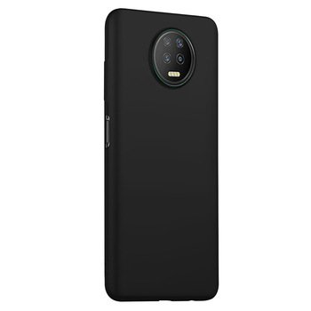 Microsonic Infinix Note 7 Kılıf Matte Silicone Siyah