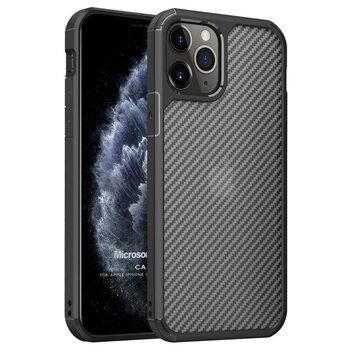 Microsonic Apple iPhone 11 Pro Max Kılıf Cast Carbon Siyah