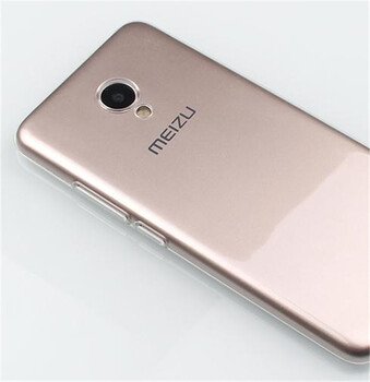 Microsonic Meizu M5S Kılıf Transparent Soft Beyaz