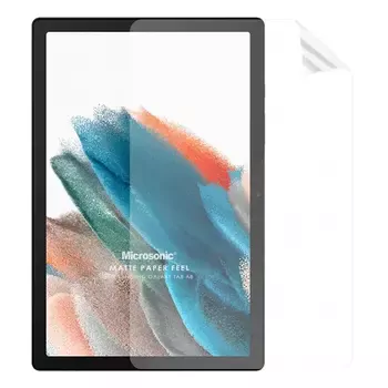 Microsonic Samsung Galaxy Tab A8 X200 Paper Feel Kağıt Dokulu Mat Ekran Koruyucu