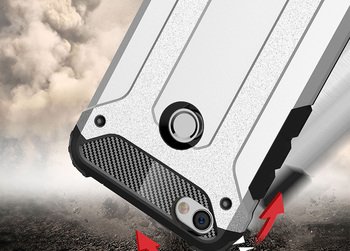 Microsonic Xiaomi Redmi Note 5A Kılıf Rugged Armor Mavi