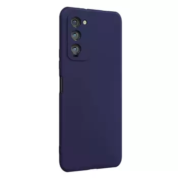 Microsonic Matte Silicone TECNO Camon 18 Kılıf Lacivert