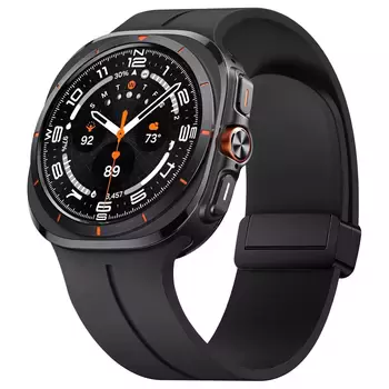 Microsonic Samsung Galaxy Watch 8 40mm Kordon Ribbon Line Siyah