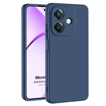Microsonic Oppo A3 Kılıf Groovy Soft Lacivert