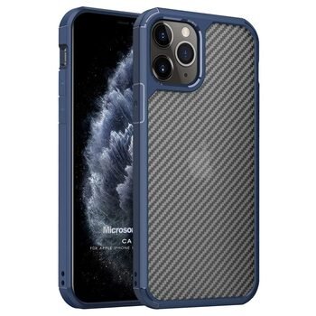 Microsonic Apple iPhone 11 Pro Kılıf Cast Carbon Lacivert