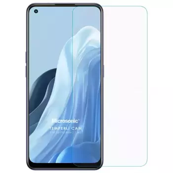 Microsonic Oppo Reno 7 4G Tempered Glass Cam Ekran Koruyucu