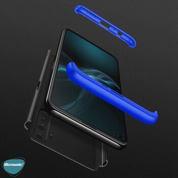 Microsonic Realme 6 Pro Kılıf Double Dip 360 Protective AYS Kırmızı