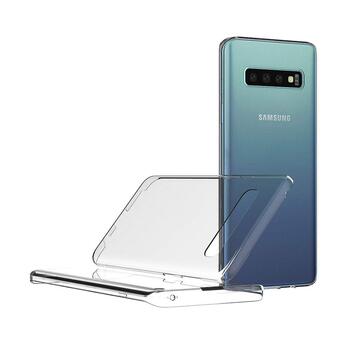 Microsonic Samsung Galaxy S10 Kılıf Komple Gövde Koruyucu Silikon Şeffaf