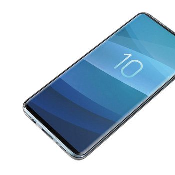 Microsonic Samsung Galaxy S10 Kılıf Komple Gövde Koruyucu Silikon Şeffaf