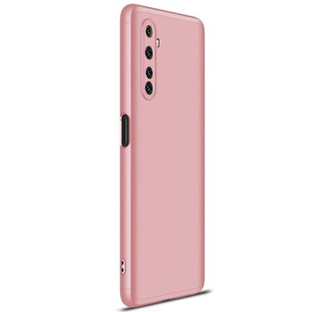 Microsonic Realme 6 Pro Kılıf Double Dip 360 Protective AYS Rose Gold