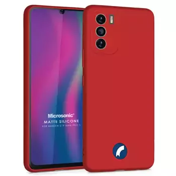 Microsonic Reeder S19 Max Pro S Kılıf Matte Silicone Kırmızı