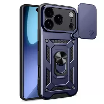 Microsonic Apple iPhone 17 Pro Kılıf Impact Resistant Lacivert