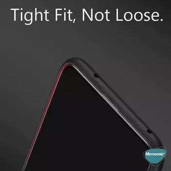 Microsonic Realme 10 4G Kılıf Matte Silicone Kırmızı