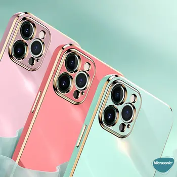 Microsonic Xiaomi Redmi Note 14 Pro 4G Kılıf Olive Plated Lila