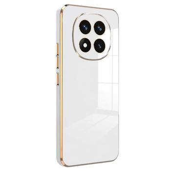 Microsonic Xiaomi Redmi Note 14 Pro 4G Kılıf Olive Plated Beyaz