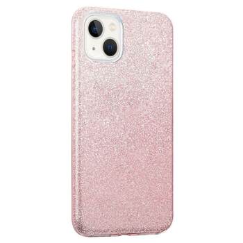 Microsonic Apple iPhone 13 Mini Kılıf Sparkle Shiny Rose Gold