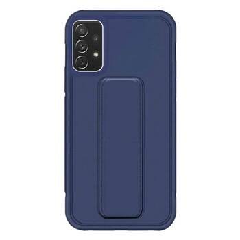 Microsonic Samsung Galaxy A72 Kılıf Hand Strap Lacivert