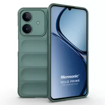 Microsonic Realme C63 Kılıf Oslo Prime Yeşil