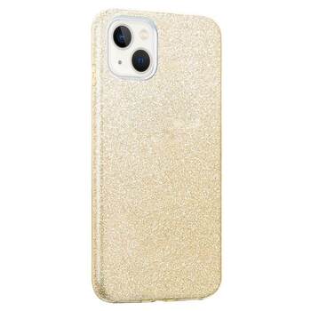 Microsonic Apple iPhone 13 Mini Kılıf Sparkle Shiny Gold