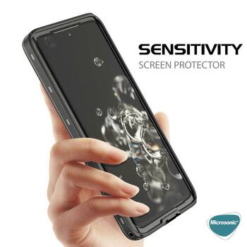 Microsonic Samsung Galaxy S20 Kılıf Waterproof 360 Full Body Protective Siyah