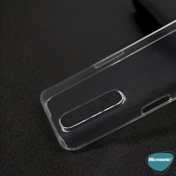 Microsonic Realme 7 Kılıf Transparent Soft Beyaz