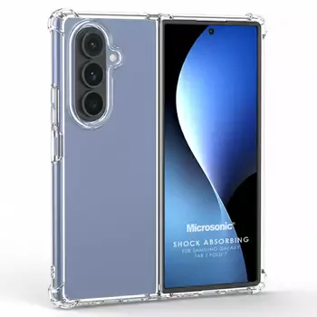 Microsonic Samsung Galaxy Z Fold 7 Kılıf Shock Absorbing Şeffaf