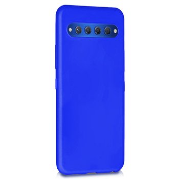 Microsonic TCL 10 Plus Kılıf Matte Silicone Mavi